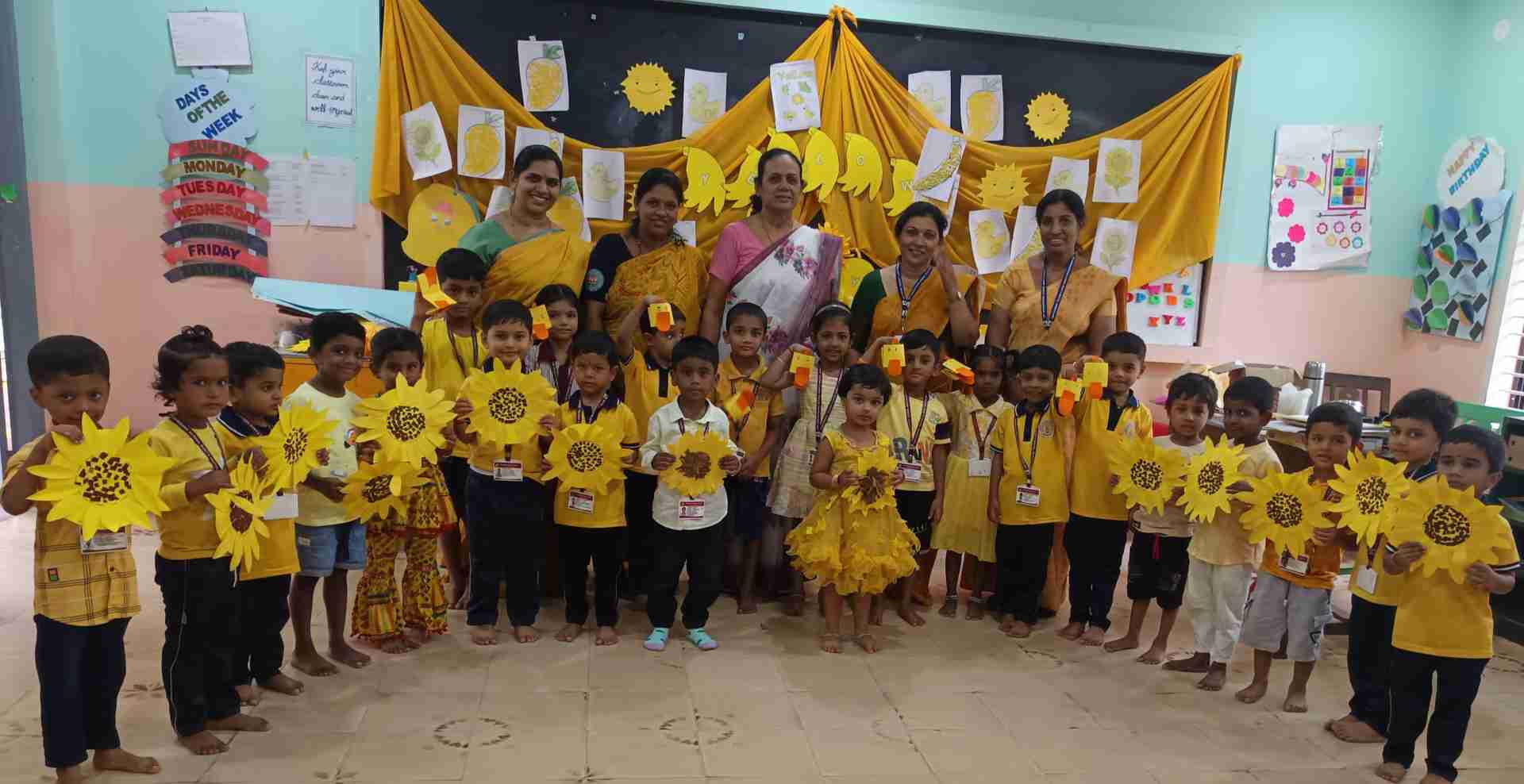 Yellow colour day